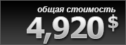 общая стоимость 4920$