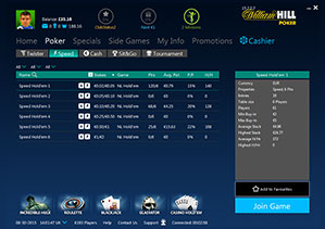 William Hill выпустил новый покерный софт