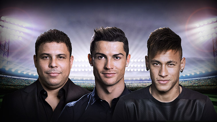 Ronaldo Cristiano Ronaldo Neymar