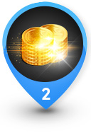 Поднимайтесь по уровням и получайте золотые фишки