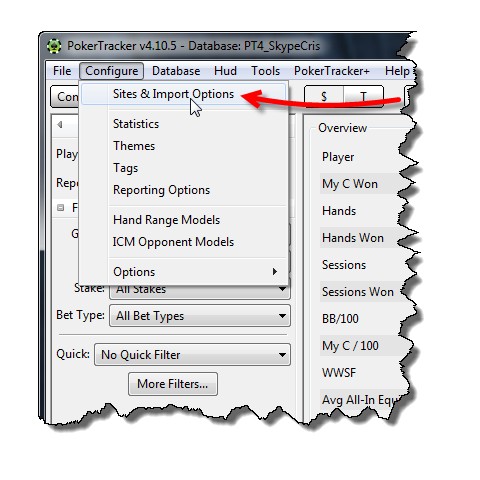 PokerTracker 4: настраиваем автоматический импорт рук