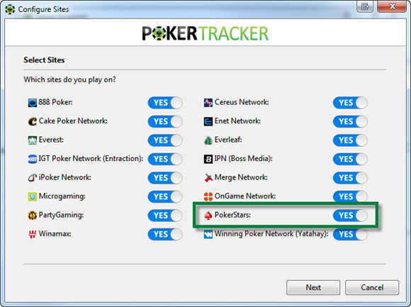 Настраиваем PokerTracker 4 под PokerStars