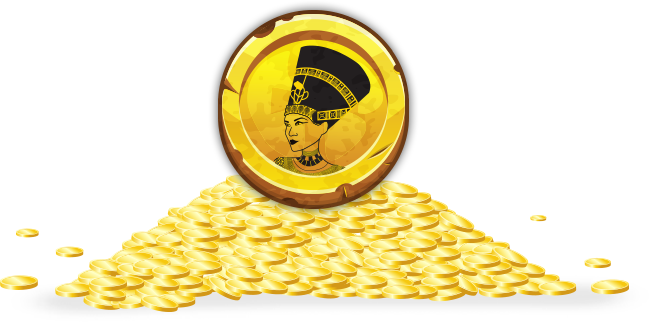 Найдите тайное золото царицы Cleopatra!